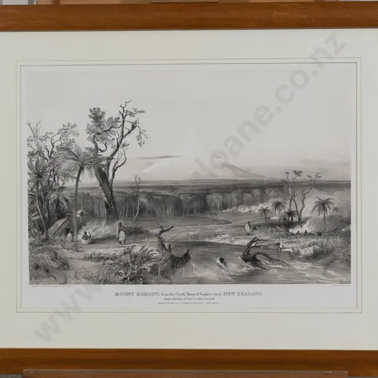 T Allom after Charles Heaphy - Mt Egmont