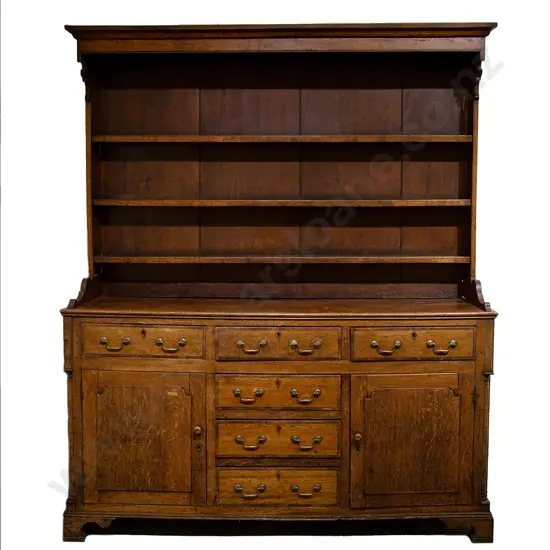 Geo III Oak Welsh Dresser