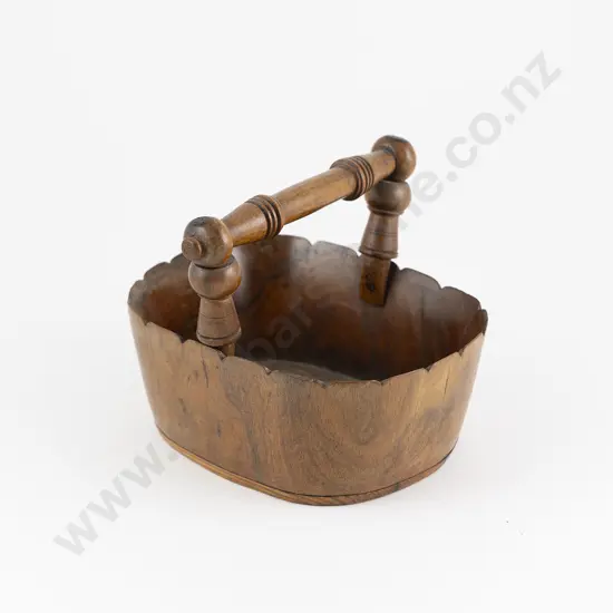 Victorian Chestnut Basket