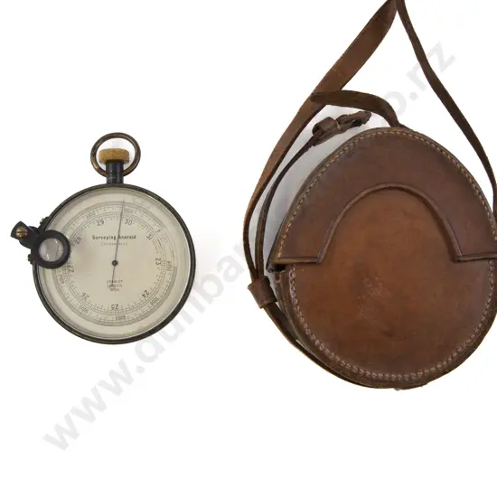 Stanley Of London Surveying Aneroid Compensated Barometer