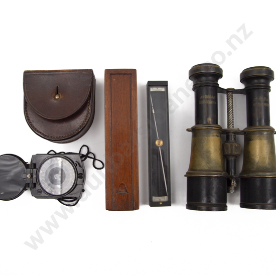 Pair Of Vintage French Military Field Glasses