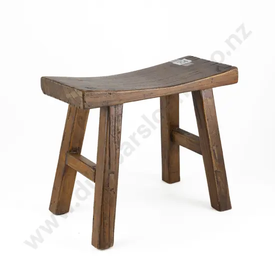 Early C20th Chestnut Milking Stool