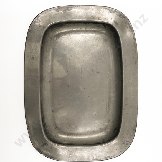 Late C18th/Early C19th Pewter Plate By Compton of London