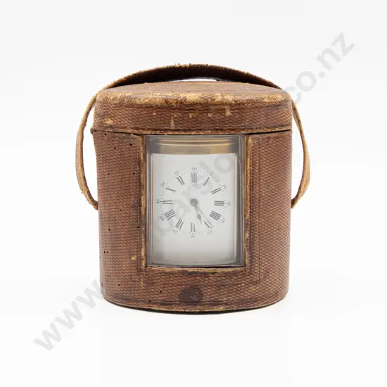 Vict Brass Cased French Carriage Clock