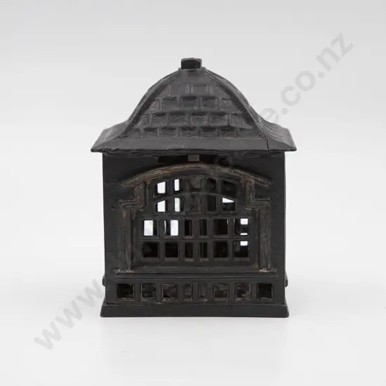 Antique Cast Iron Homes Savings Bank