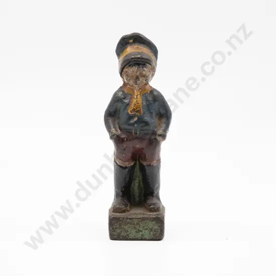 Antique Cast Iron Little Dutch Boy Door Stop