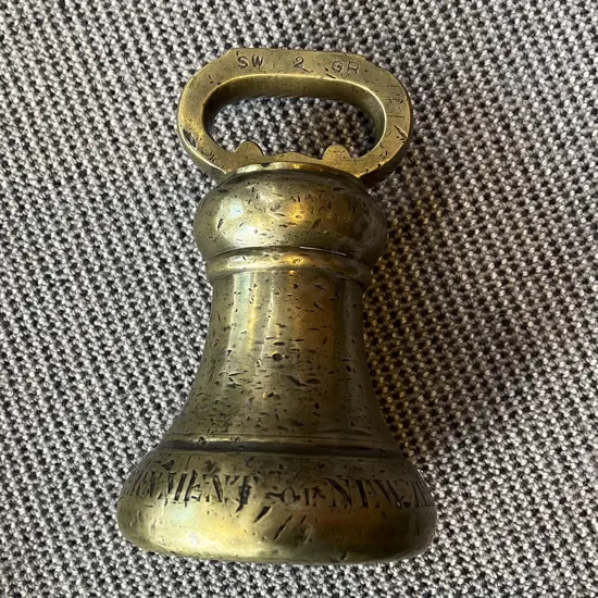 Government of New Zealand Avery 14lb Bell Weight