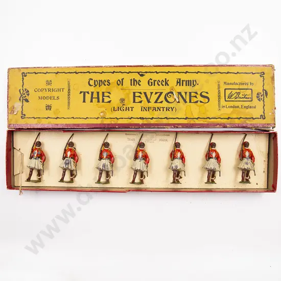 Boxed Britains C1936 No196 Greek Evzones