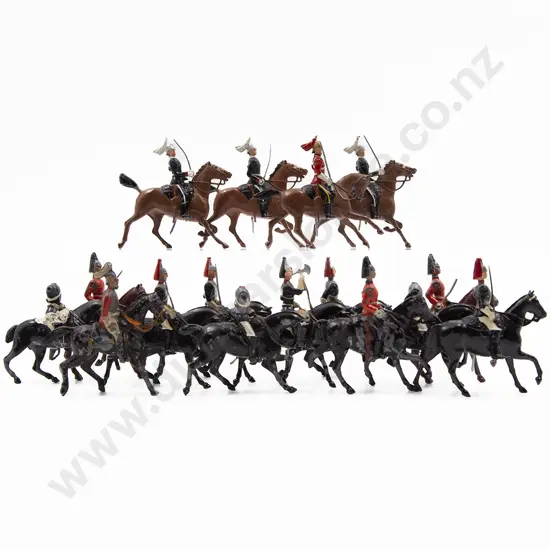 Mixed Britains and Other Manufacture House Hold Calvary 16pces