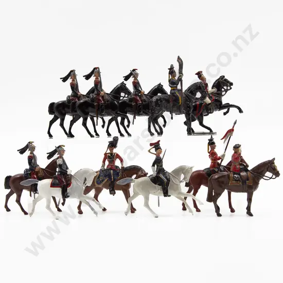 Britains and Other Manufacture Horse Guards and Other Regiments 11pces