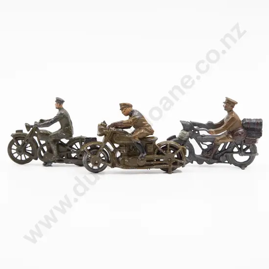 Britains Three Motor Dispatch Riders