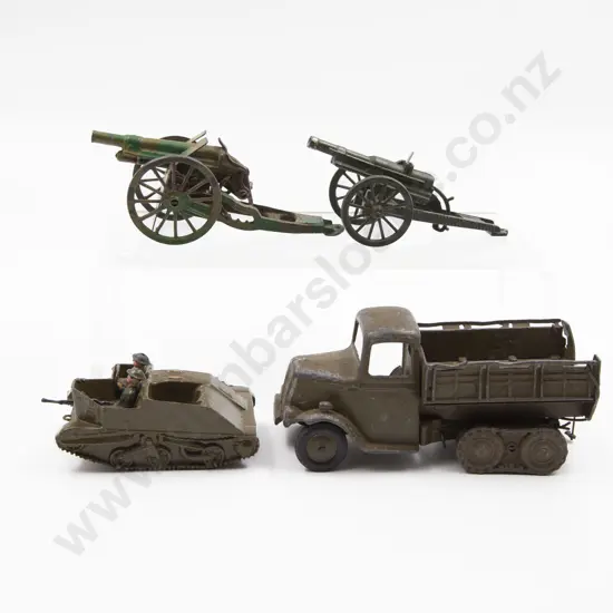 Britains Two Military Vehicles and Two Field Guns
