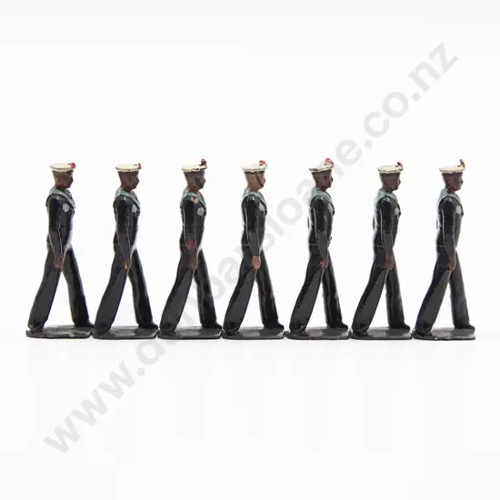 Britains Unidentified Naval Regiment 7pces