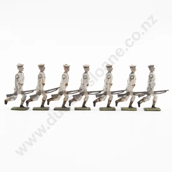 Britains Royal Naval White Jackets 7pces