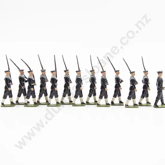 Britains Royal Navy with Officer 13pces