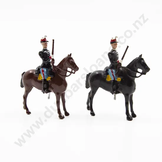 Britains Belgian 2 eme Chasseurs a Cheval 2pces