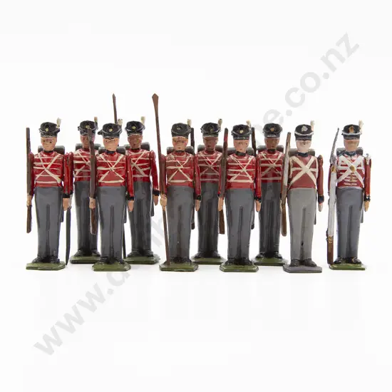 Britains Napoleonic British Foot Guards 8pces