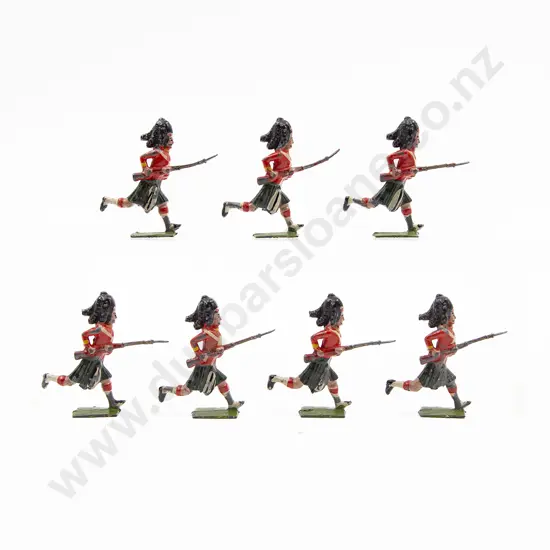 Britains Black Watch 42nd Highlanders 7pces
