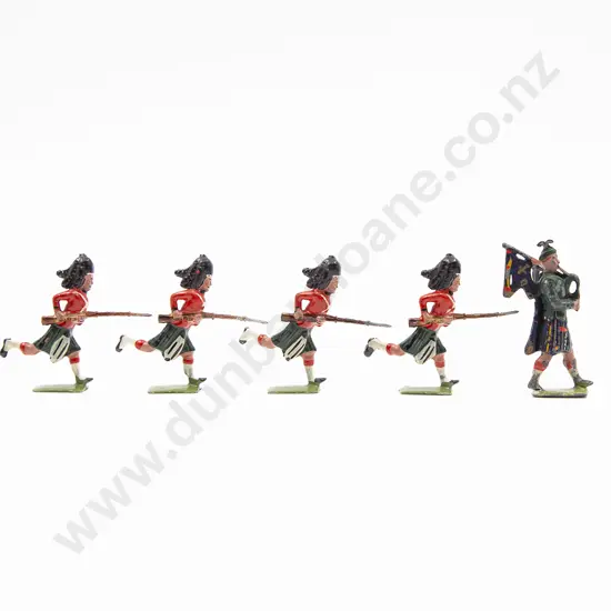 Britains Seaforth Highlanders 5pces