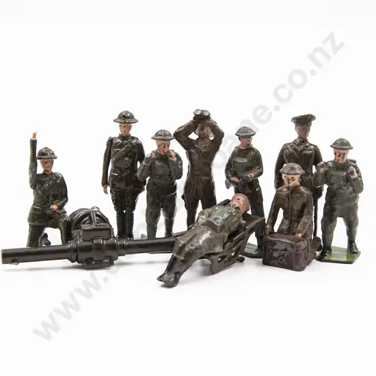 Britains Anti-Aircraft Equipment and Nine Soldiers