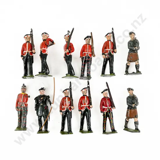Britains Royal Scots and Other High Regiments 11pces