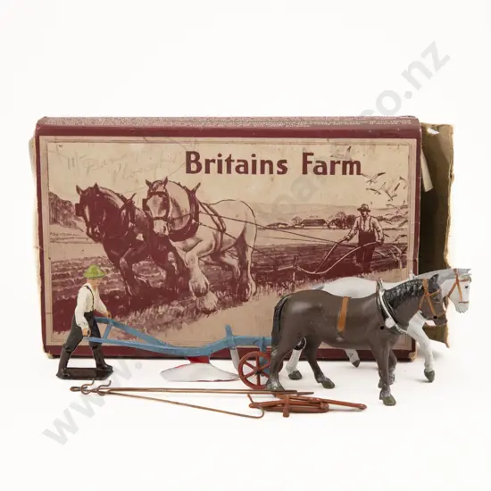 Boxed Britians Farm Series General Purpose Plough No 6F