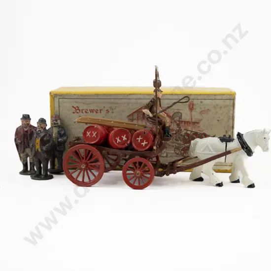 Boxed Miniature Models Drewer's Dray