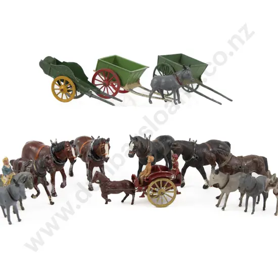 Britains and Other Manufacture Farm Carts and Vehicles