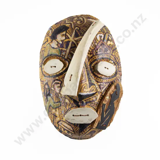 Nigel Brown (b 1949) - Identity Mask