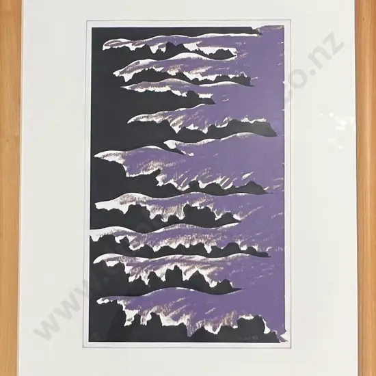 Michael Smither - "Dark Clouds" Signed & Dated Ltd Ed Screen Print 16/30