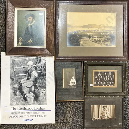 Box of Assorted Vintage Prints