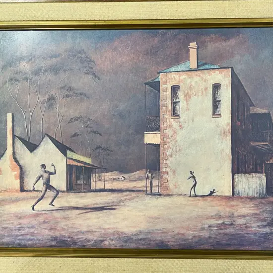 Russel Drysdale - "The Cricketers" - Print