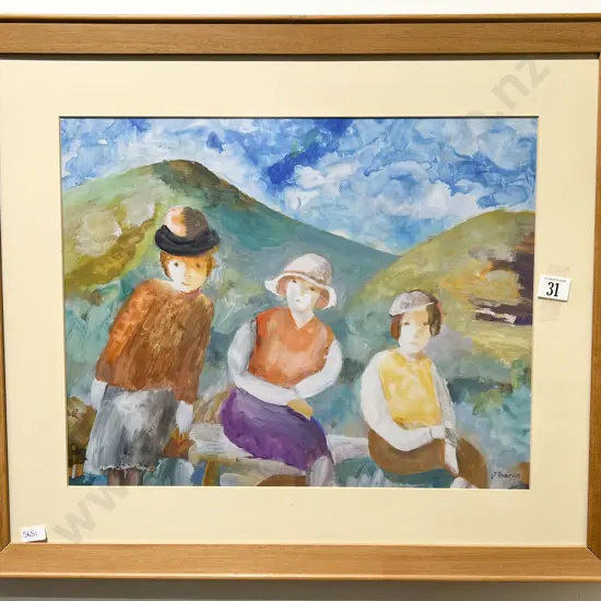 Framed Patricia France Print