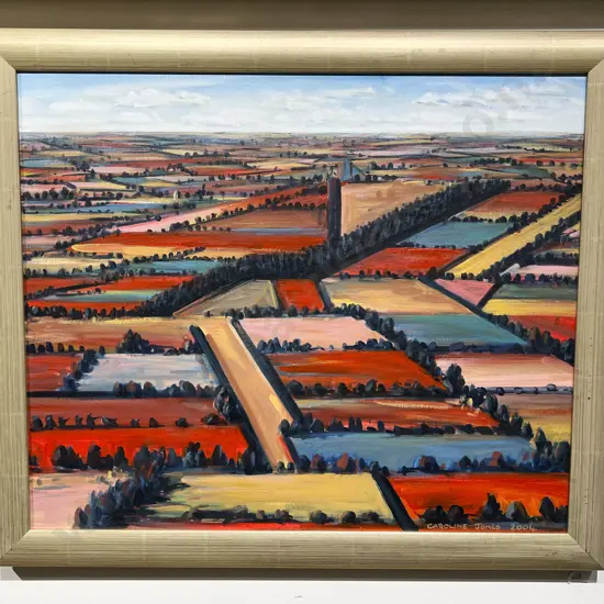 Caroline Jones - "Under the New Made Clouds" - Acrylic on Canvas