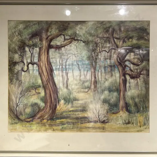 S. Gibbs - "Beach Path" - W/C