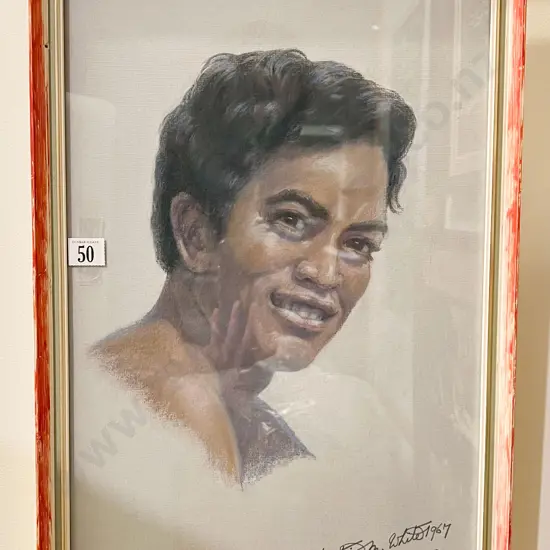 Beatrice M. White - "Youth" - Pastel