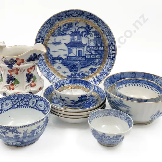 Quantity of Coalport China and Staffs Jug