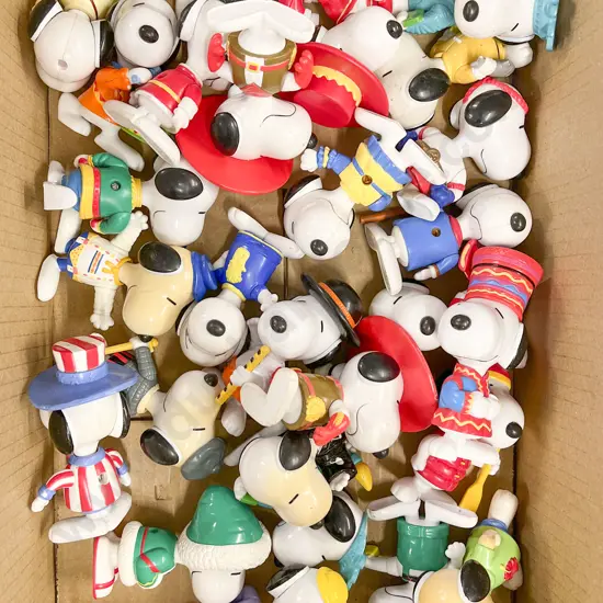 Box of Snoopy Toys