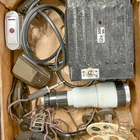 Box of Vintage Collectables