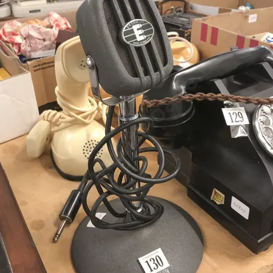 Vintage Microphone by EK Cole