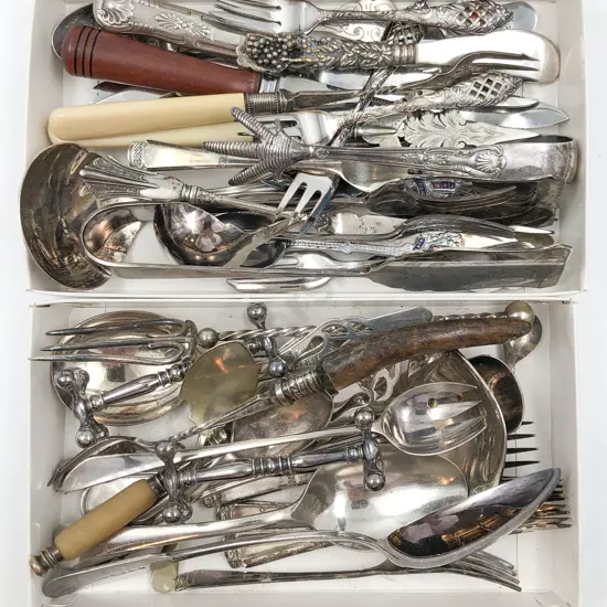 Qty of Mixed S/P Cutlery