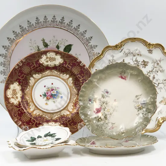 Eight Various Decorative Plates and Dishes