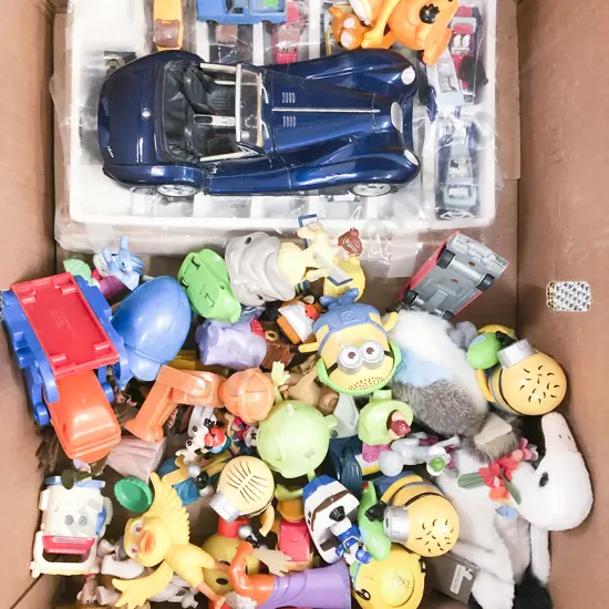 Box of Assorted Toys