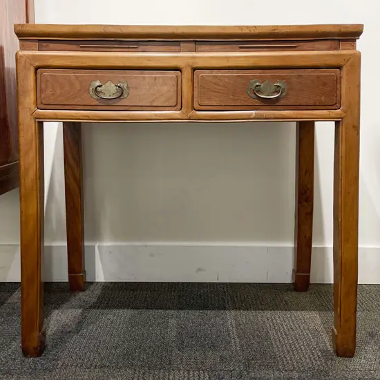 Chinese Two Drawer Hall Table