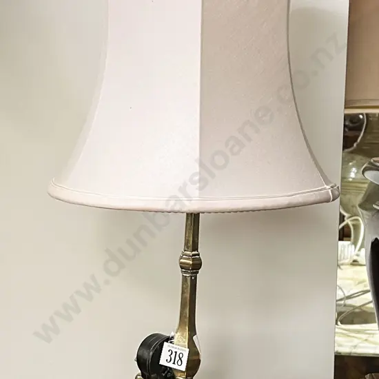 Brass Tripod Based Table Lamp