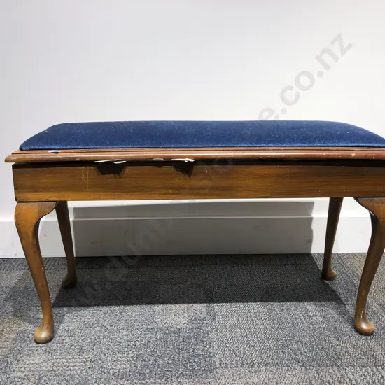 Duet Piano Stool with Assorted Sheet Music to Compartment