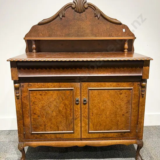 Reproduction Burr Walnut Chiffonier