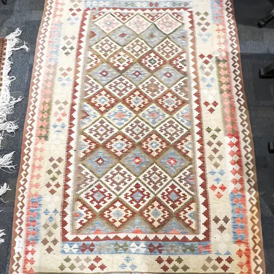 Large Kilim Floor Rug