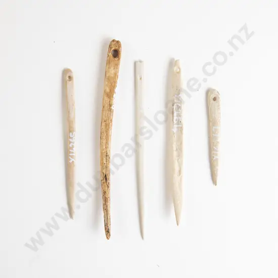 Five Bone Awl (Needles)