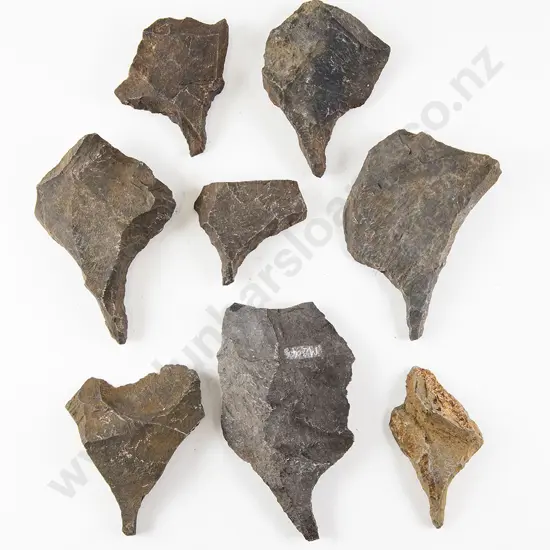 Eight Awls From The Pitcairn Islands